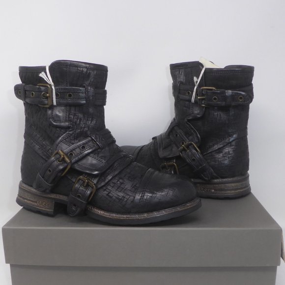 ❤️SALE UGG ITALIAN MADE ELISABETA WEAVE BOOTS NEW IN BOX - Picture 4 of 15